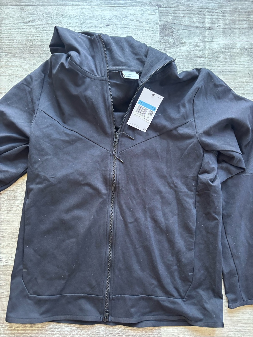 Nike Black Full-Zip Hooded Jacket